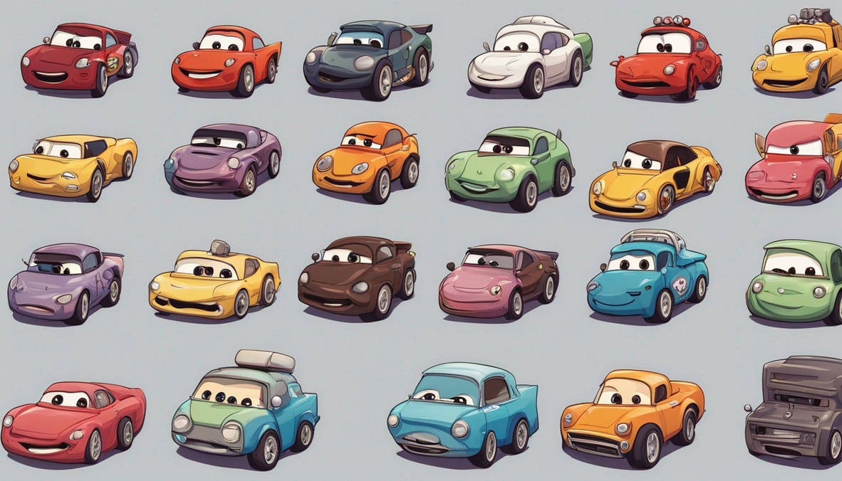 All Cars 1 Racers Both Official and Fanmade by McSpeedster2000 on ...