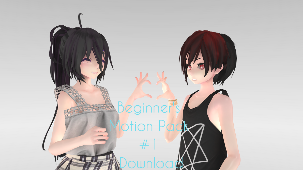 Mmd Models Basic MMD Beginners Motion Pack #1 by BowlOfSpicyramen on DeviantArt