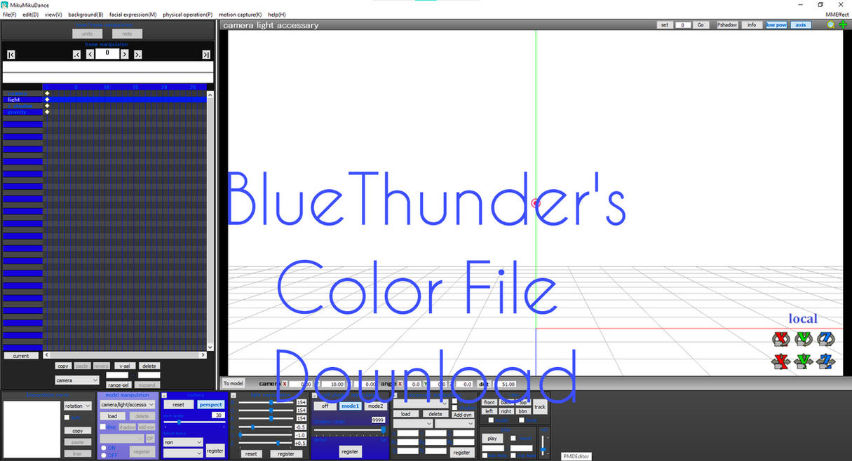 Mmd Color {MMD} BlueThunder's Color File Download by BowlOfSpicyramen on DeviantArt