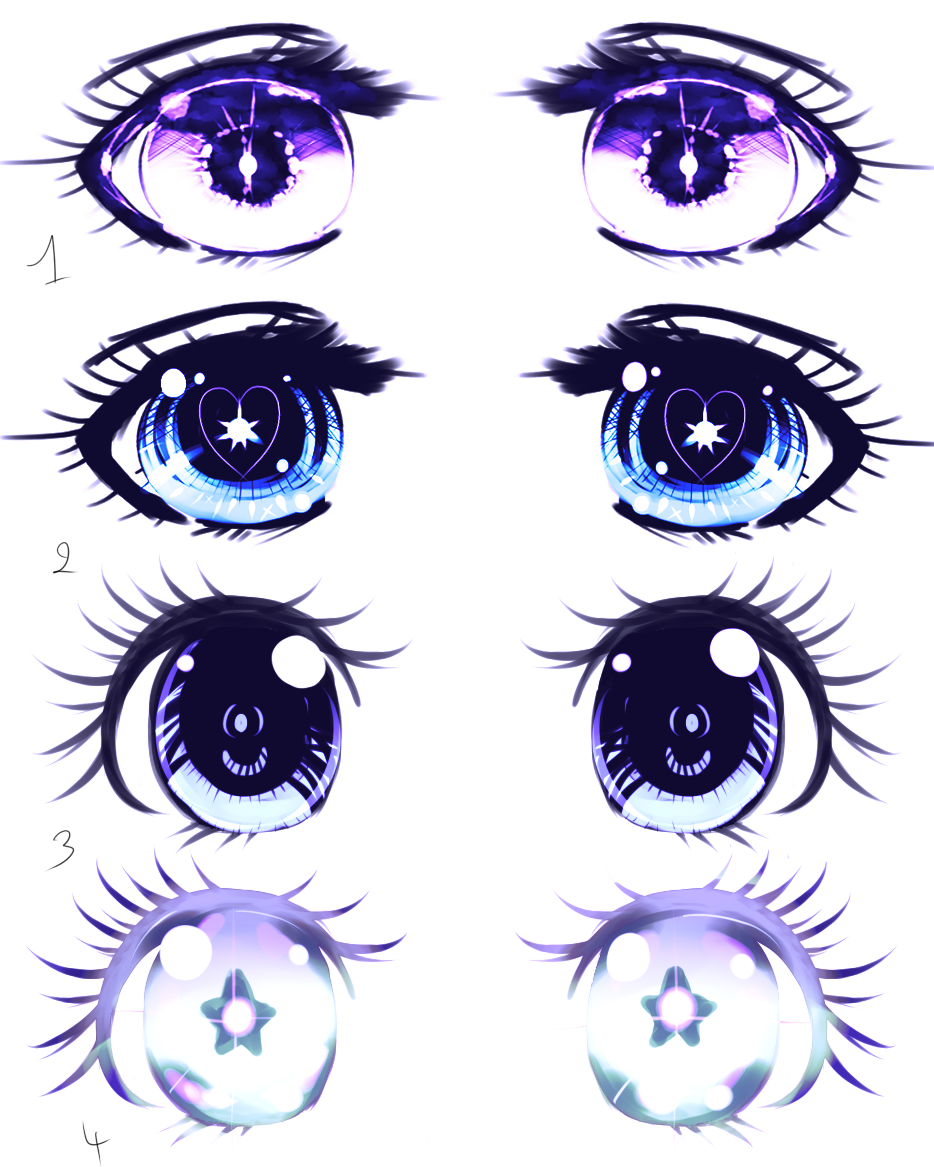 Eyes Shojo manga example