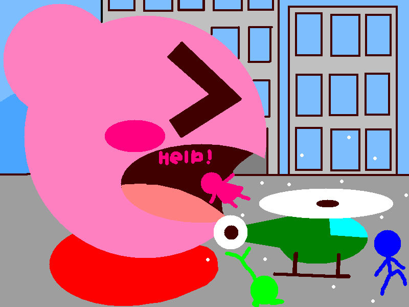 Kirby Inhale People by Num-Kirby on DeviantArt
