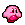 Kirby Walking GIF Animation