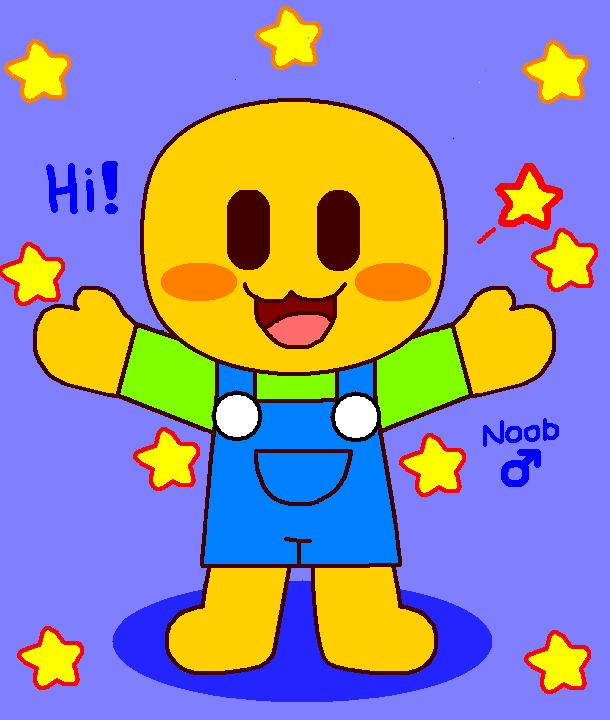 Chibi Noob Roblox by kazorey on DeviantArt