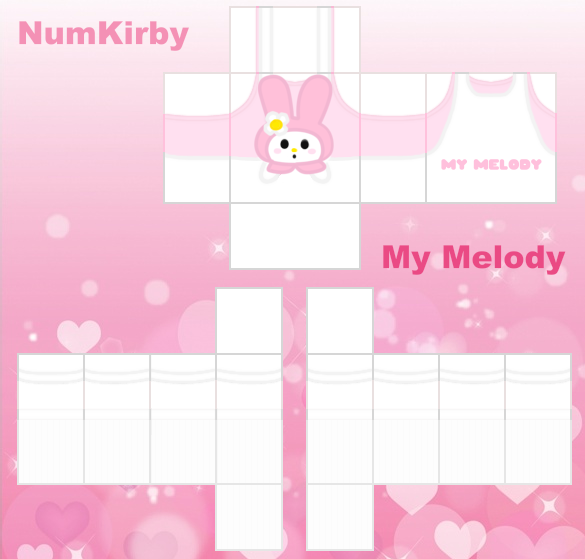 Kawaii Bunny Overall Roblox Clothing Template by Num-Kirby on DeviantArt