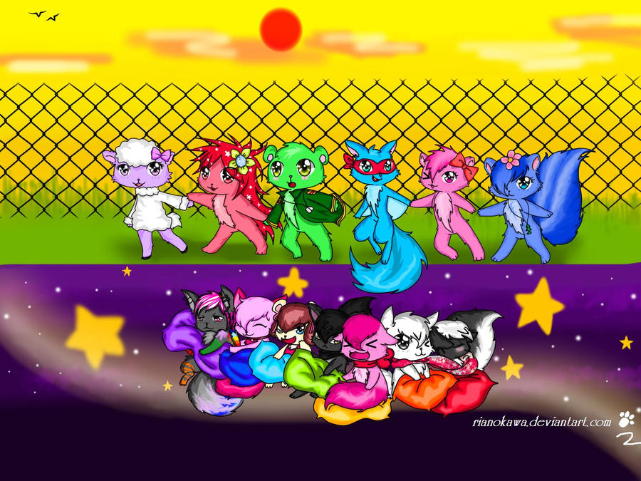 HTF and My Friends by rianokawa on DeviantArt