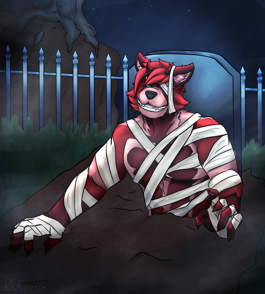 Undead Panda Undead Red Panda by VitarusArt on DeviantArt