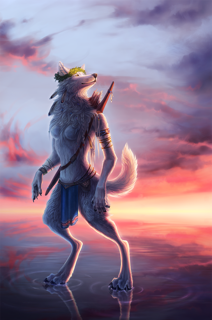 Sunrise hunter by WolfsECHO