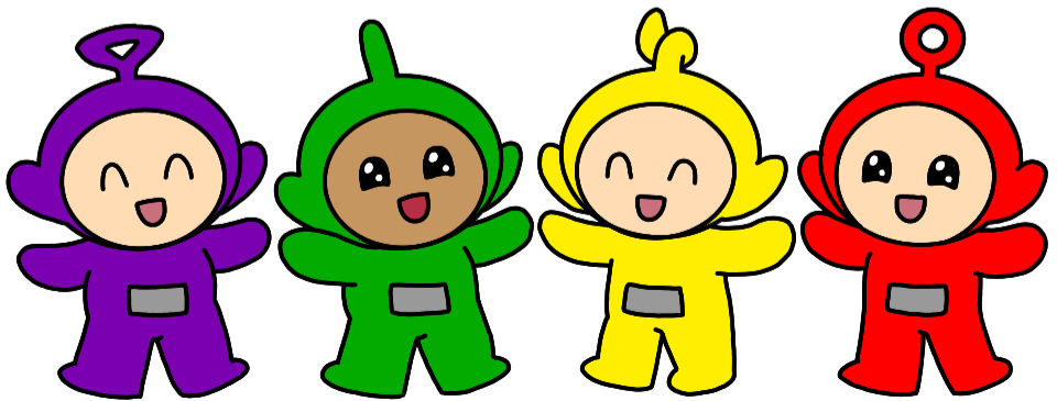 Chibi Teletubbies (Teletubbies, Let's Go!) by UTF1998 on DeviantArt