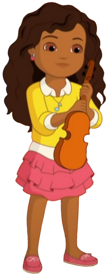Emma Holding Her Violin by UTF1998 on DeviantArt
