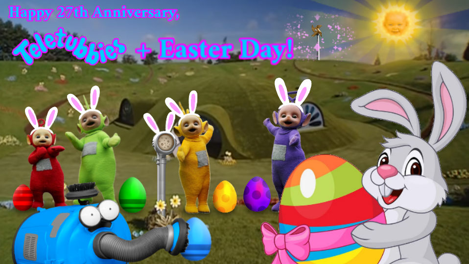 Happy 27th Anniversary, Teletubbies + Easter Day by UTF1998 on DeviantArt