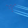 Red Arrows - Eagle Formation - 10