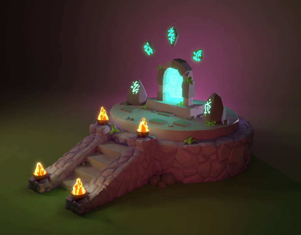 Runic Portal by kevg411 on DeviantArt