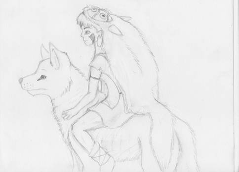 mononoke and her brother