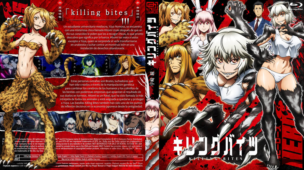 Killing Bites PV 2  Segundo PV do anime Killing Bites, mostrando