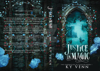 Justice In Magic | Fantasy Book Cover Jacket