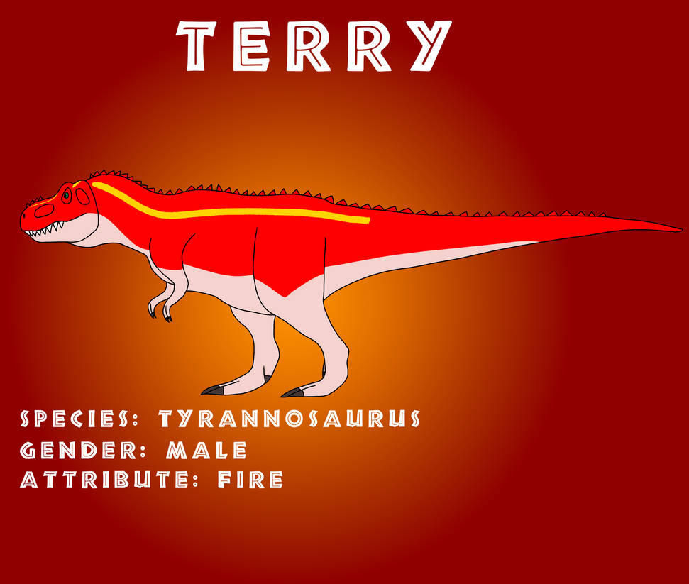Terry The Tyrannosaurus by Carlie24050 on DeviantArt