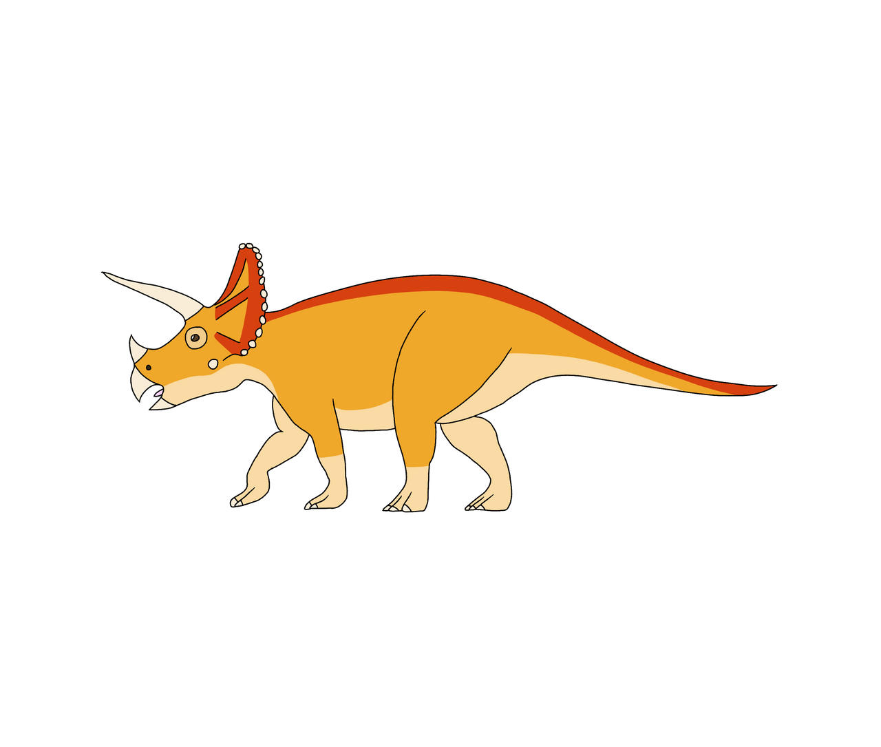 Chomp The Triceratops Vector by Carlie24050 on DeviantArt