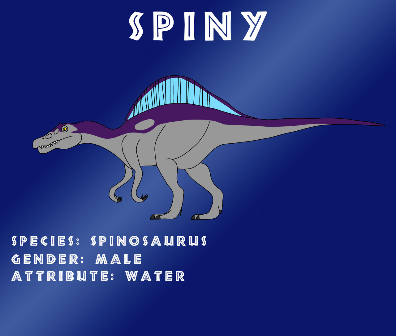 Spiny The Spinosaurus by Carlie24050 on DeviantArt