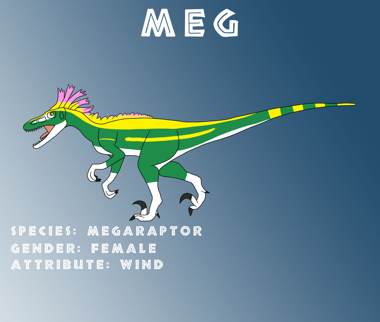 Meg The Megaraptor by Carlie24050 on DeviantArt