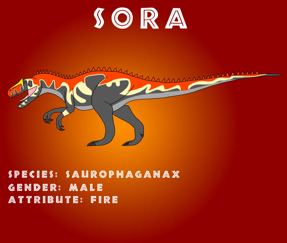 Sora The Saurophaganax by Carlie24050 on DeviantArt