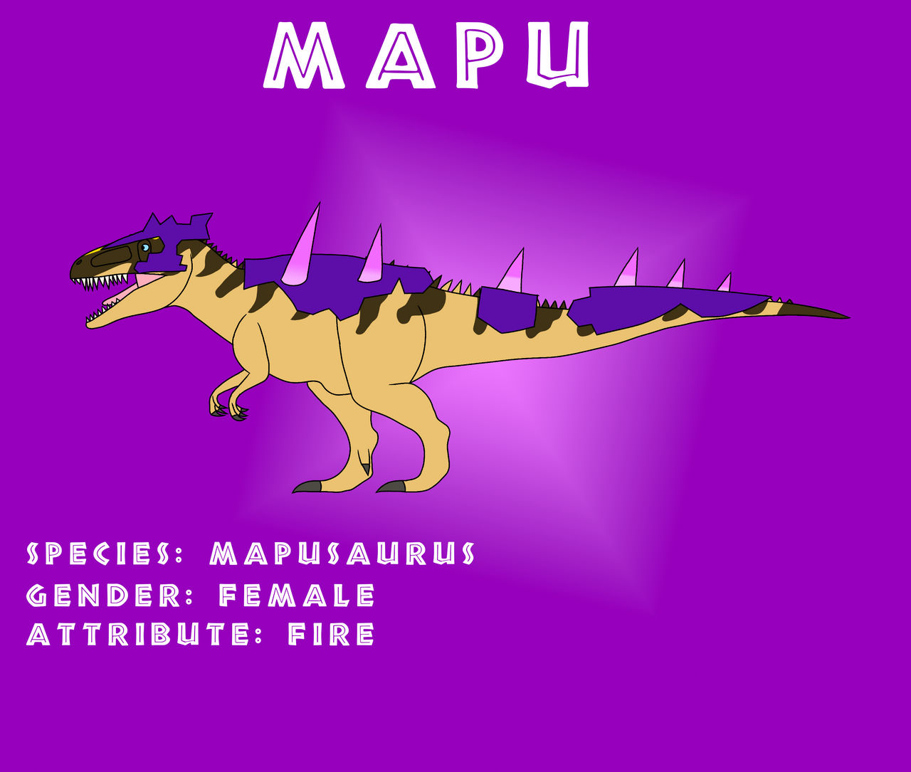 Mapu The Mapusaurus Armor by Carlie24050 on DeviantArt