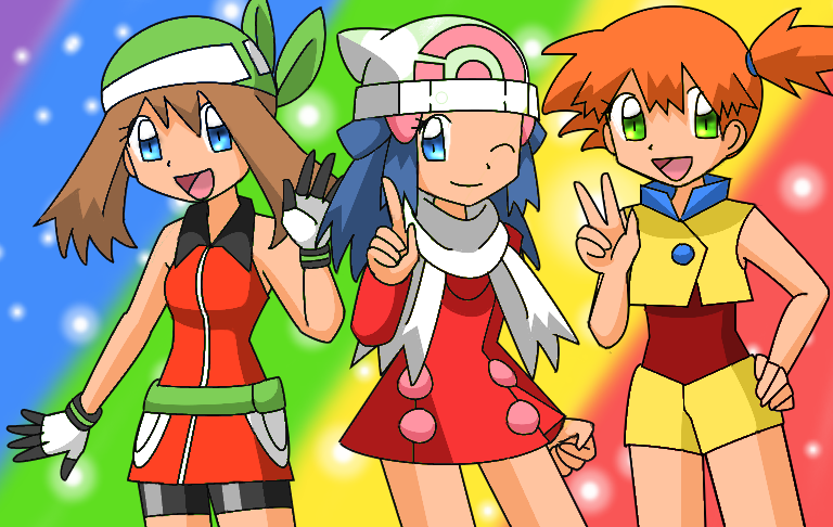 Misty, Dawn and May