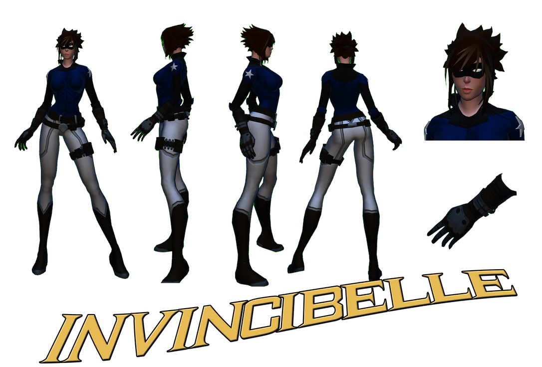 Invincible Reference Kit Invincibelle reference sheet by TamTamura on DeviantArt