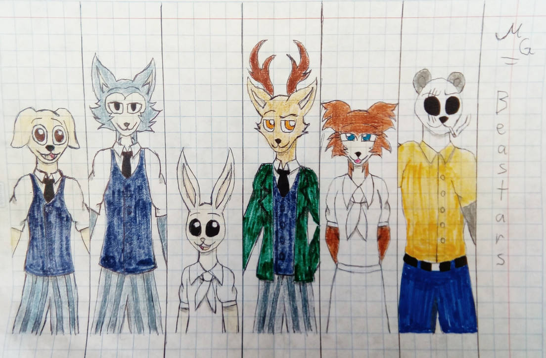 Beastars Build Beastars Characters by MrGameFriki on DeviantArt