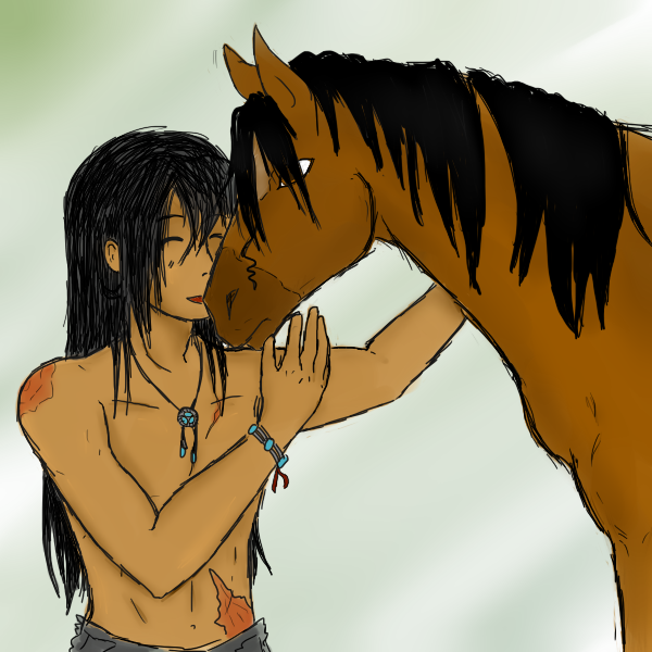 ::Allen and his Horse::