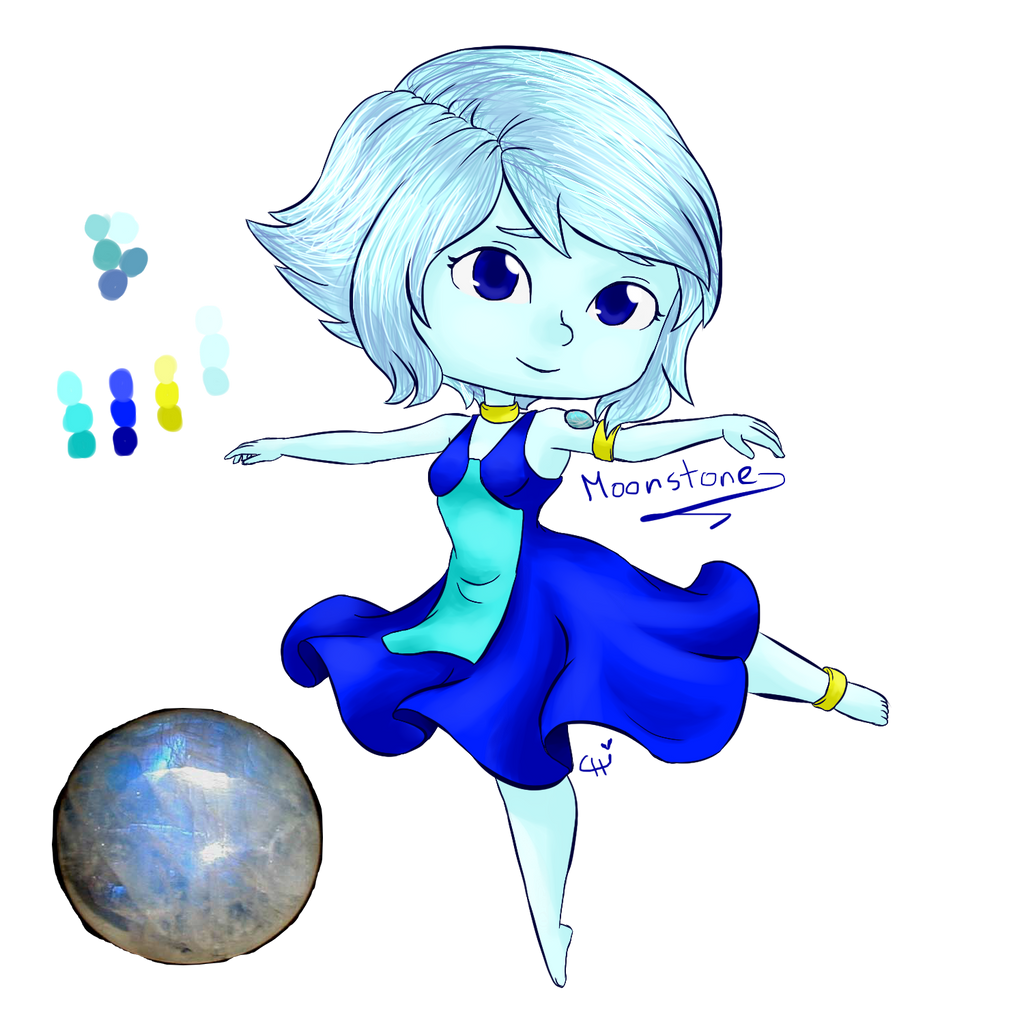 Request 6: Gemsona-Moonstone