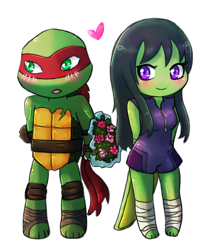 Shy Raph by SpringSunshower on DeviantArt