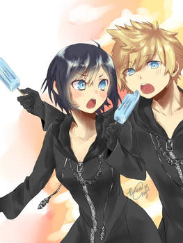 Roxas and Xion Commission