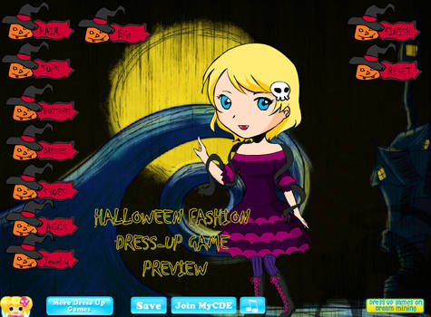 Halloween Fashion - Dress up game