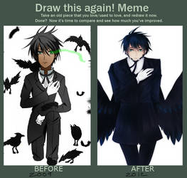 Draw this again: Raven