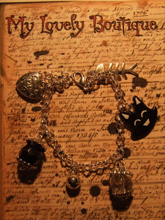 black cat bracelet