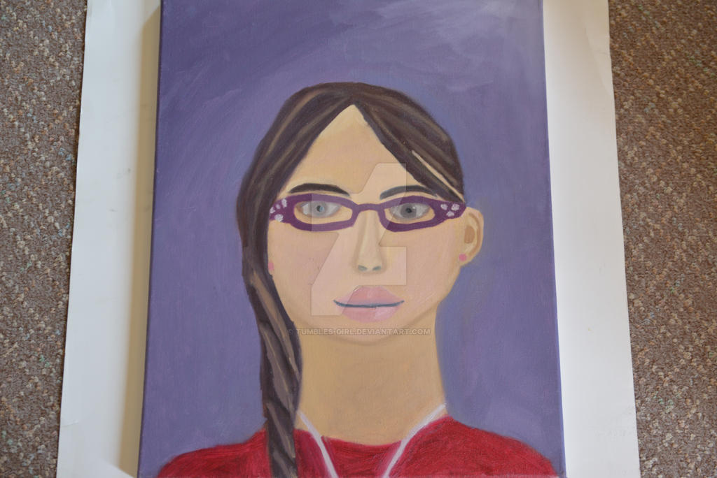 Painted Self Portrait