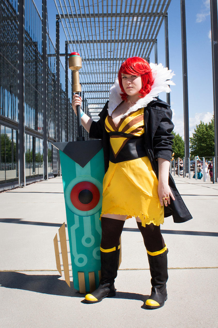 Red cosplay ~ Transistor by on DeviantArt