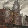 Steampunk City Destruction