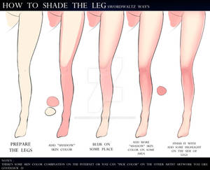 HOW TO SHADING THE LEGS