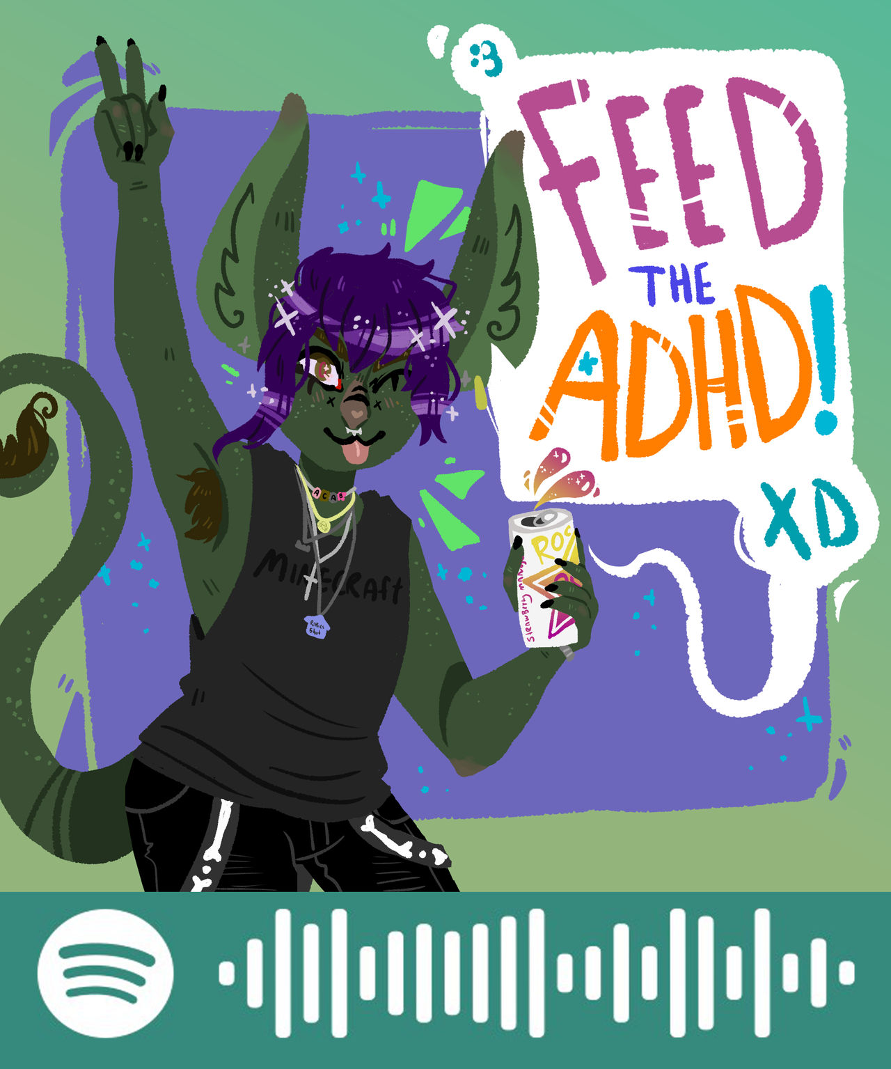 Adhd Deviantart Feed The Adhd by crowncorvidae on DeviantArt