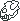 wolf skull pixel - left facing || f2u page deco