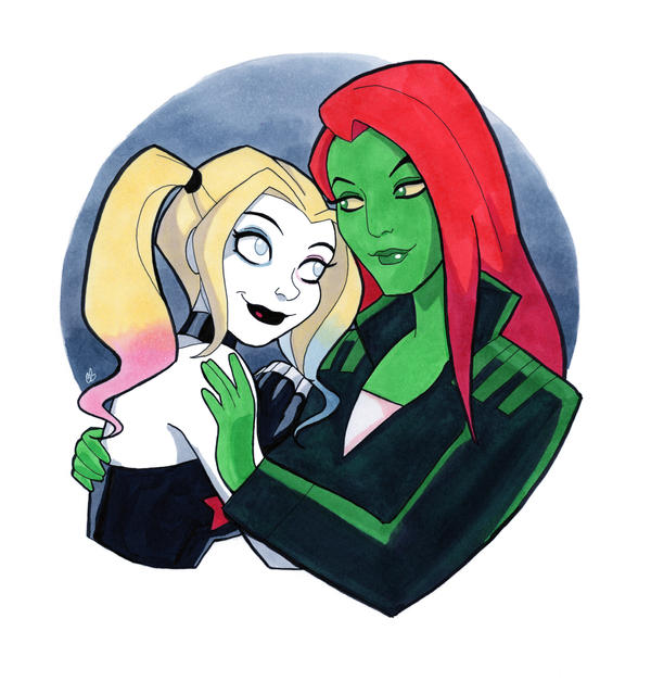 Harley and Ivy by BigChrisGallery on DeviantArt