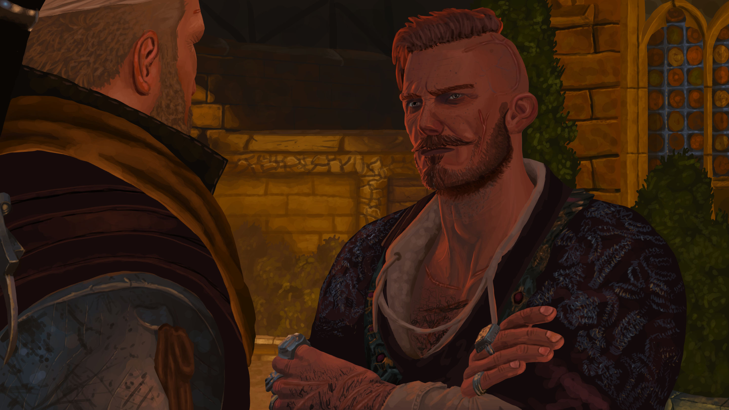 Geralt and Olgierd