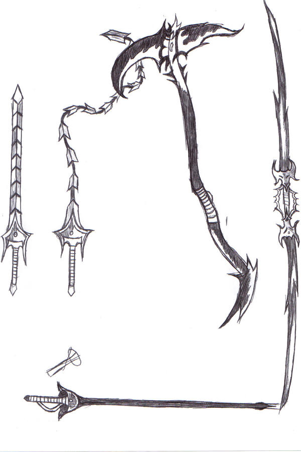 FF: Eternia - Weapons 5 by LotusFlame on DeviantArt
