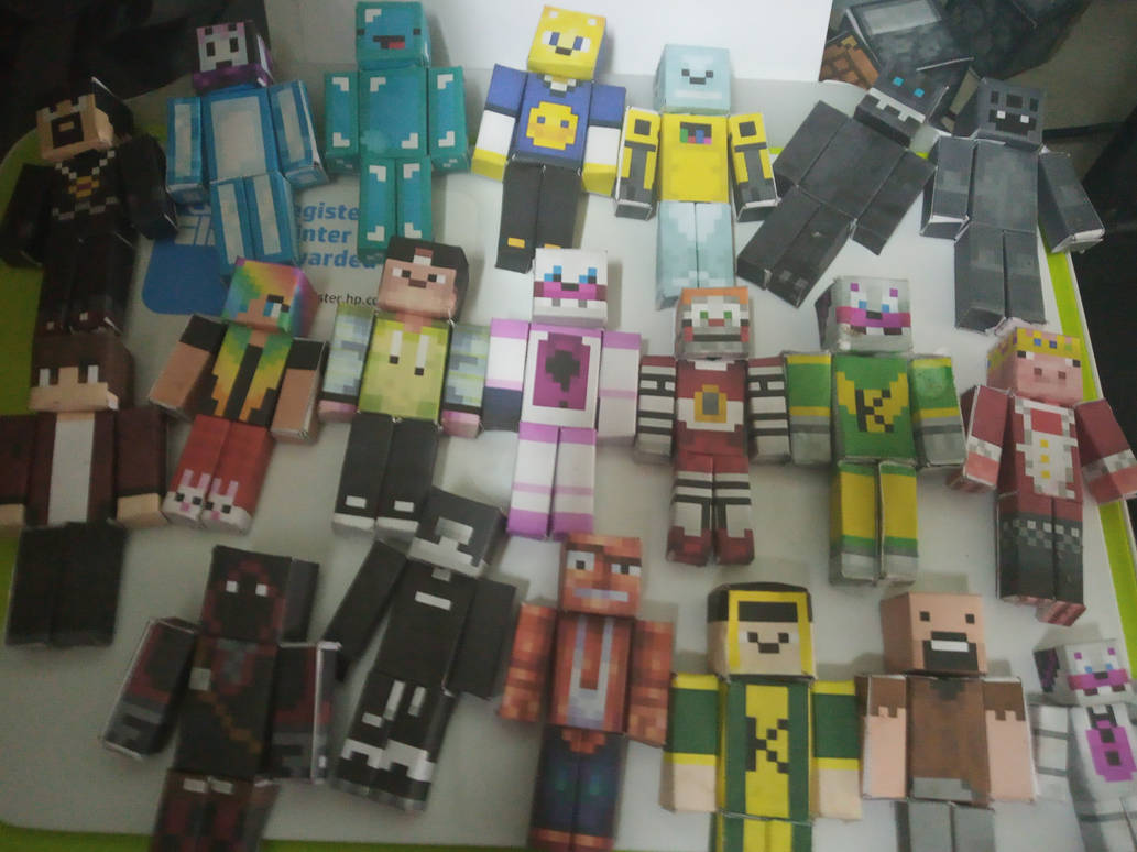 Paper Minecraft Deviantart The Papercrafts! (Only the complete one!) by nuruddin06012006 on DeviantArt