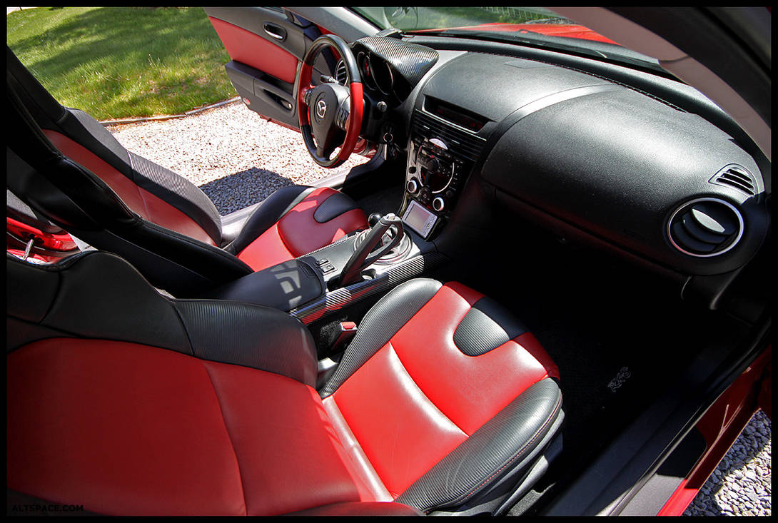 Custom Rx 8 Interior Race theme Mazda RX-8 interior by altspace on DeviantArt