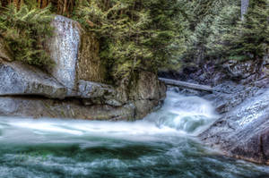 Gold Creek Falls by Rafelicious