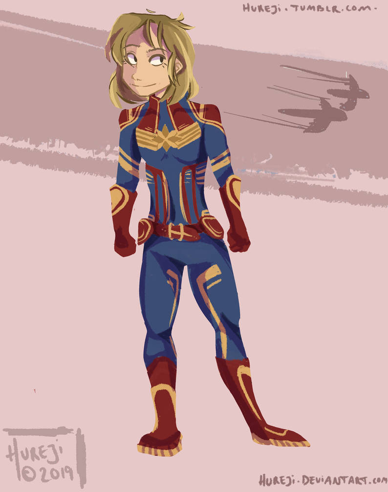 captain marvel!! by Hureji