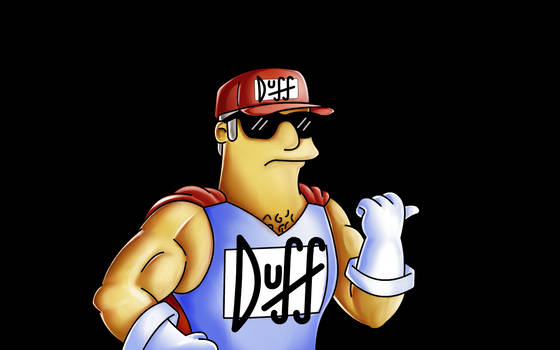 Digital Painting - Duffman