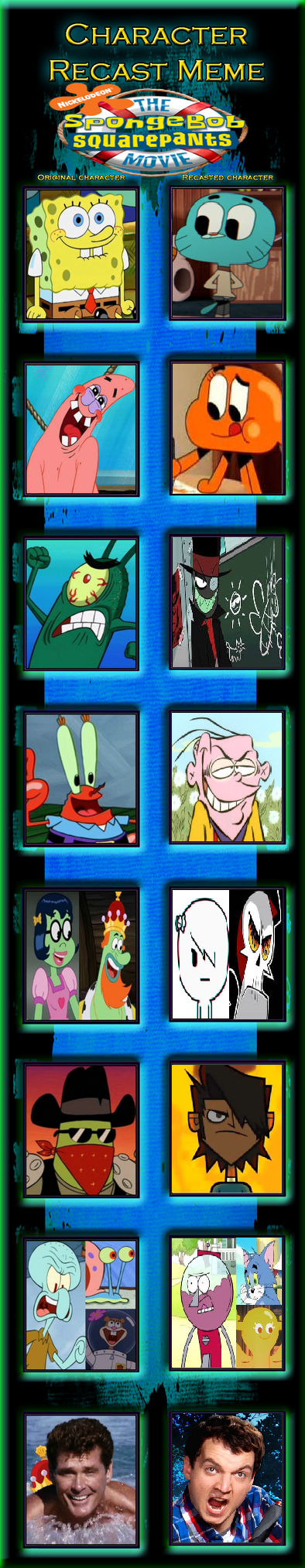 The SpongeGumball Wattersonpants Movie by luizhenriquepeixotov on